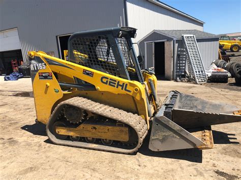 best used tracked skid steer